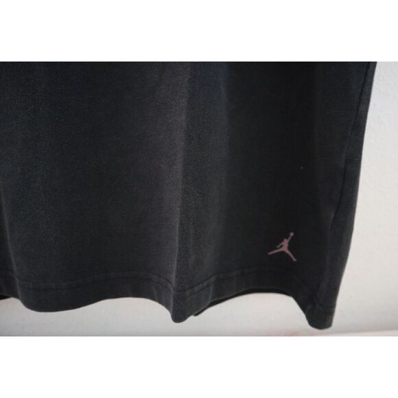 Air Jordan FD7208-010 Women's Sz M Black Heritage What Goes Up Oversized T-Shirt - Picture 4 of 9